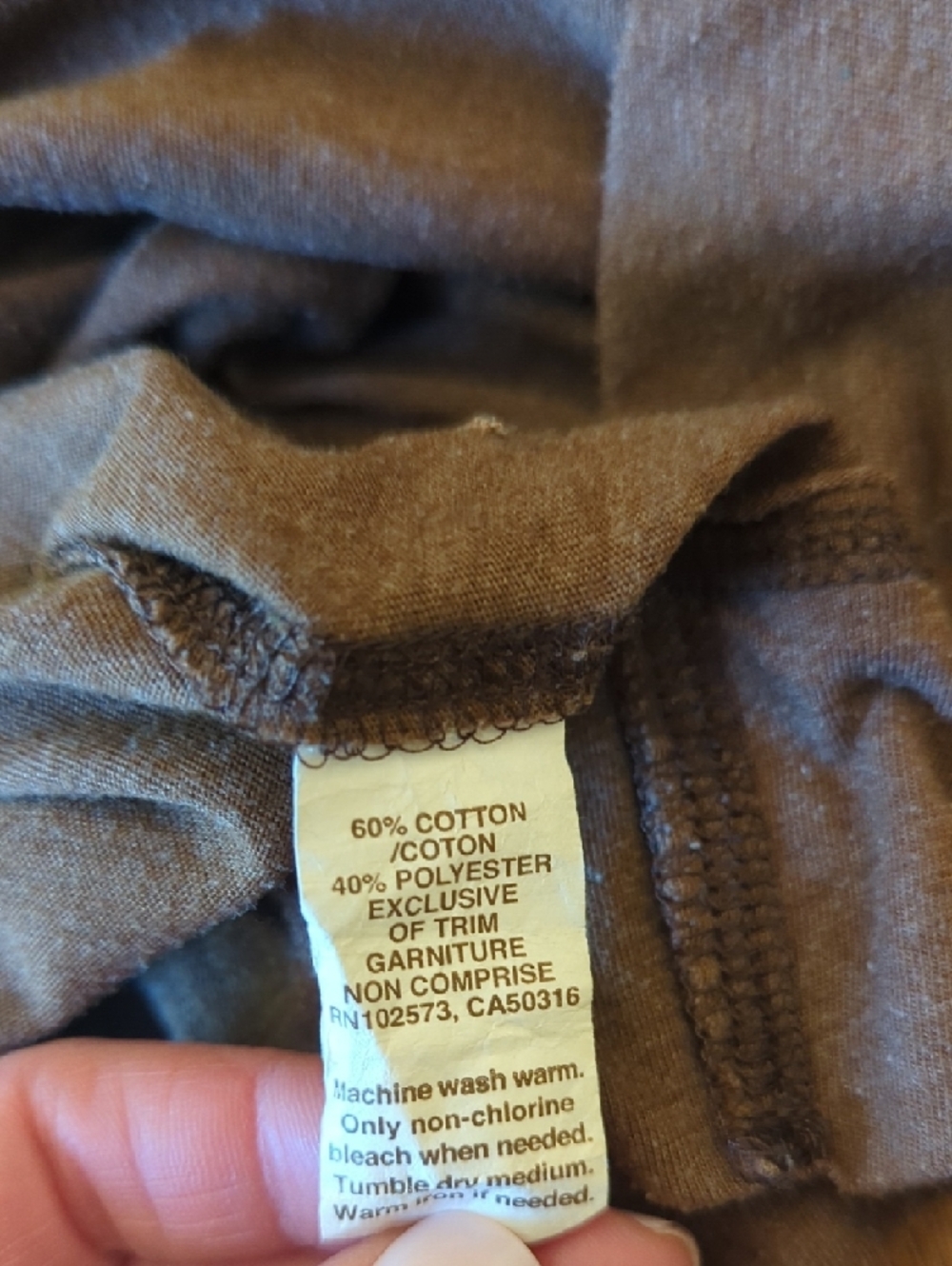 Y2K Hollister Women's Brown Lace-Trim Racerback Camisole Tank Top - Picture 7 of 8